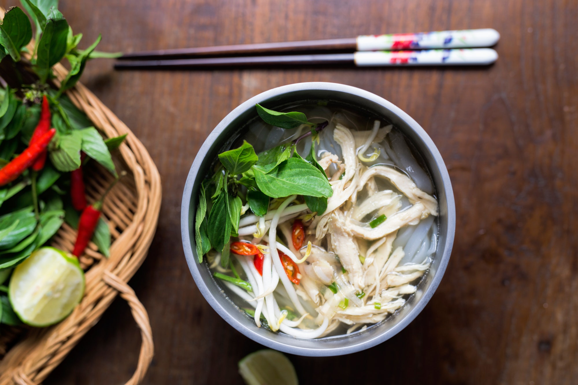 Vietnamese Chicken Noodles